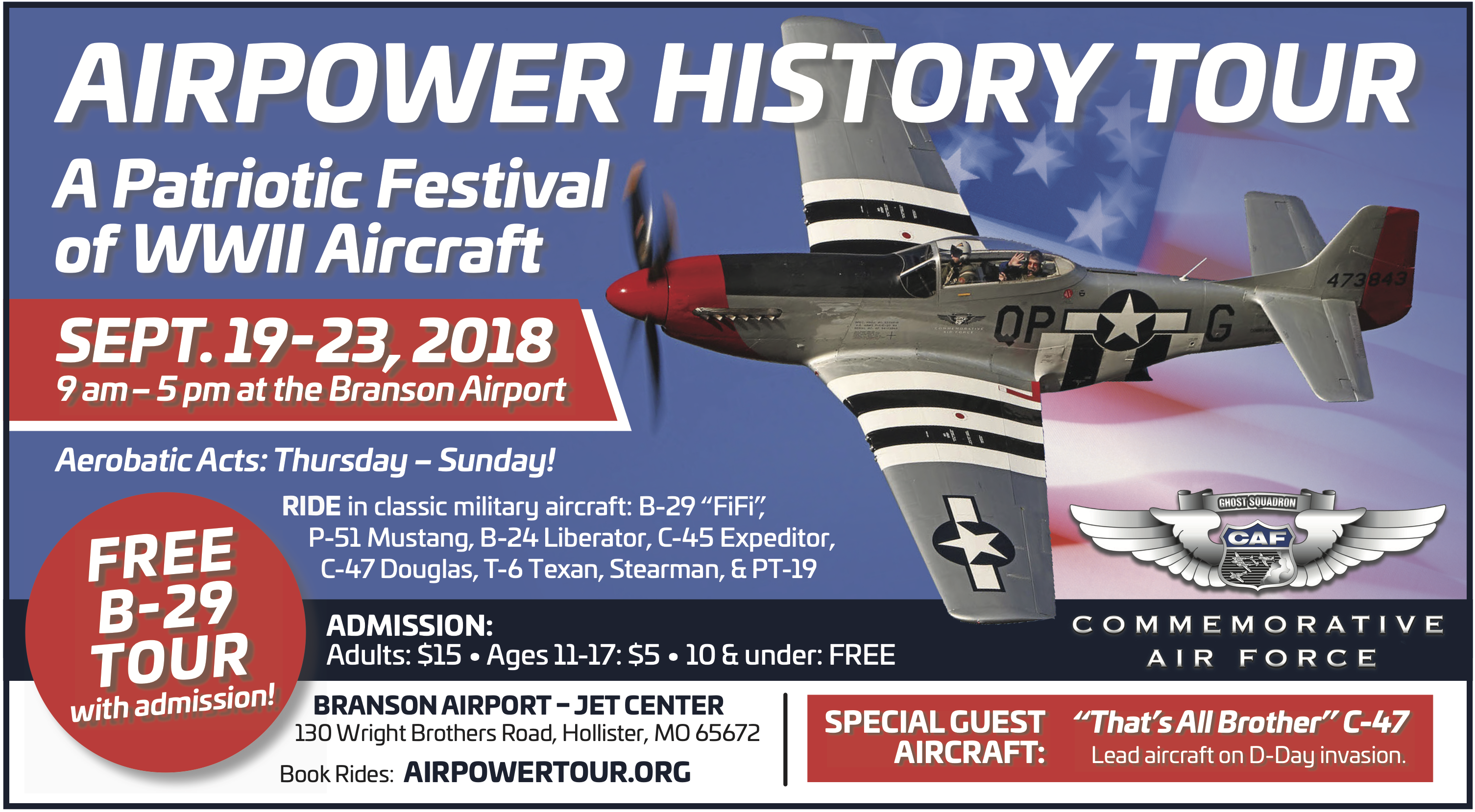 Events - Branson Jet Center